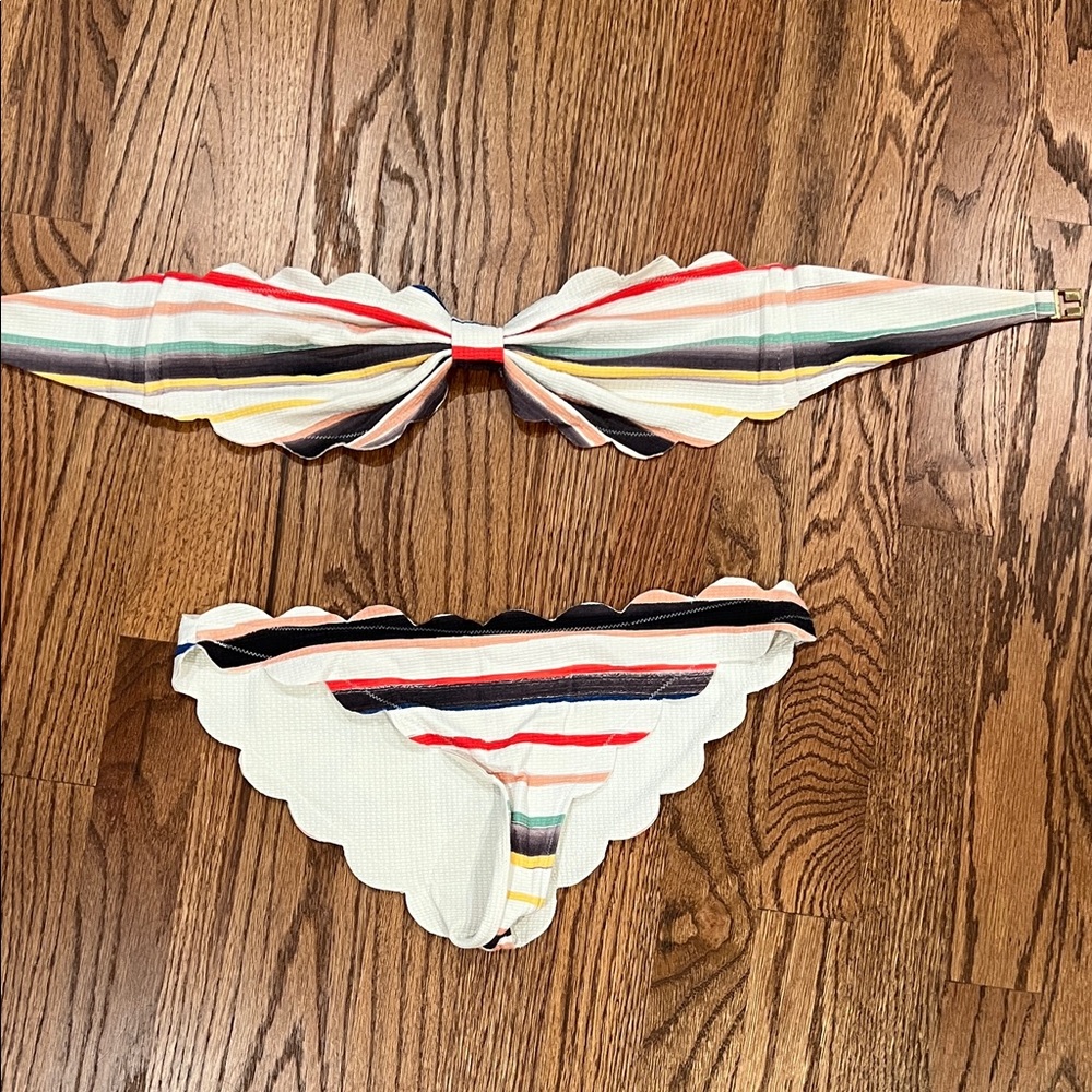 Marysia Swim Multicolor Striped Bikini